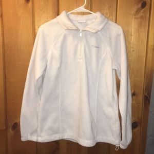 White Columbia pullover